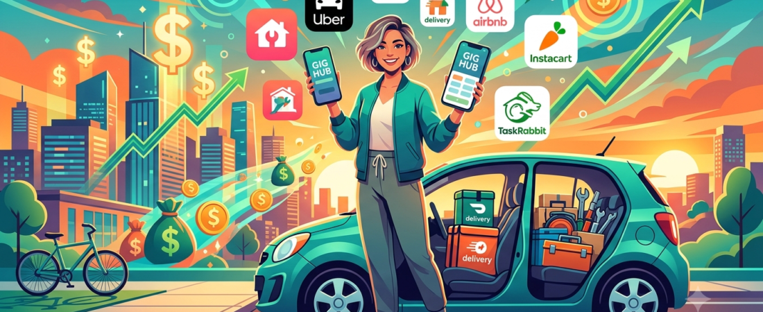 Gig Economy Guide: Making Money with Uber, DoorDash, and More