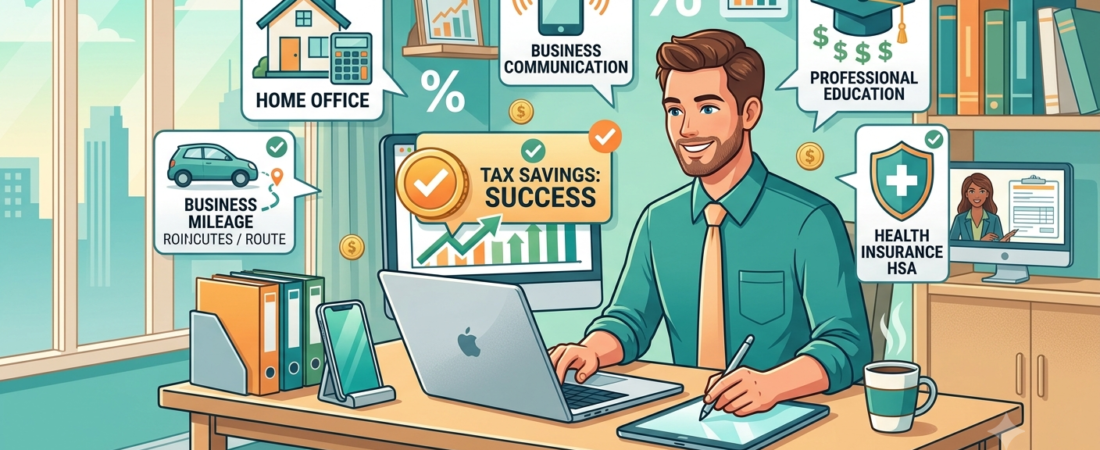 Self-Employed Tax Guide: Write-Offs and Deductions You’re Missing